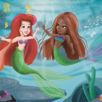 Affiche - Little mermaids